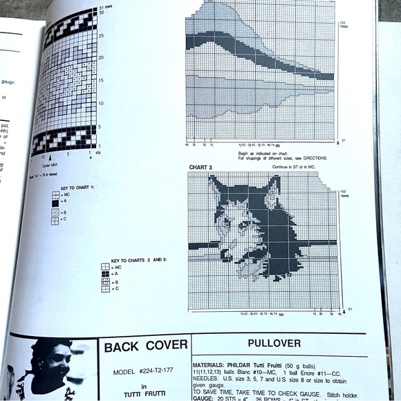 PHILDAR Creations Winter Wonders 15 pages Cozy Designs. Knitting. - Picture 5 of 7